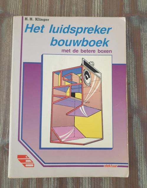 Het 328 blz tellende legendarische luidspreker bouw boek, Audio, Tv en Foto, Luidsprekerboxen, Zo goed als nieuw, Overige typen