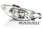 Peugeot 206 (12/5-) koplamp R Origineel! 6206 A0, Auto-onderdelen, Verlichting, Nieuw, Peugeot, Verzenden