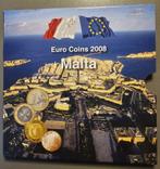 Malta. Euroset 2008 met 8 munten van 1 cent tot 2 euro, Postzegels en Munten, Munten | Europa | Euromunten, Ophalen of Verzenden