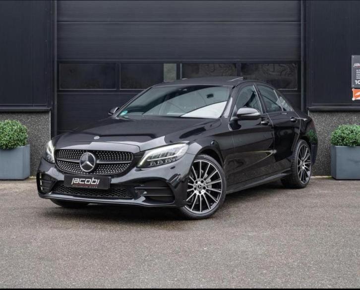 Mercedes-Benz C-Klasse C200 AMG 4MATIC 184PK | Panorama, Auto's, Mercedes-Benz, Bedrijf, Te koop, C-Klasse, ABS, Adaptieve lichten