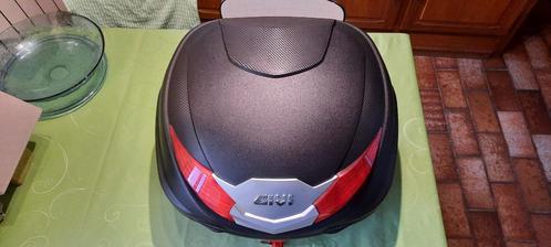 Complete GIVI topkoffer, bijna nieuwstaat, 2 sleutels, Motoren, Accessoires | Koffers en Tassen, Zo goed als nieuw, Ophalen