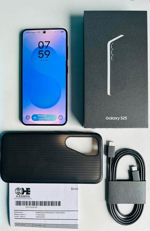 Samsung S25 2maand oud+bon, Telecommunicatie, Mobiele telefoons | Samsung, Zo goed als nieuw, Ophalen