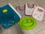 Slaapzak - slabbetjes - silicone bord, Kinderen en Baby's, Ophalen of Verzenden
