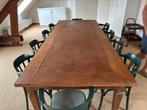 Tafel 250 cmx 100 cm, Huis en Inrichting, Tafels | Eettafels, Ophalen, Gebruikt, Kersenhout