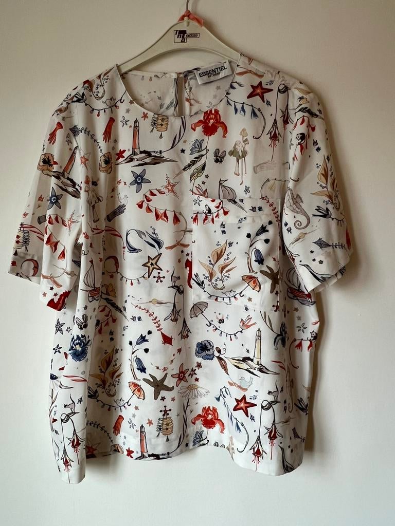 Top Essentiel, Overige kleuren, Zo goed als nieuw, Korte mouw, Ophalen