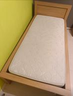 Lit une personne avec matelas, Maison & Meubles, 90 cm, Beige, Enlèvement, Bois