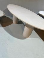 Mortex tafel ovaal - Nieuw - showroomstaat, Ophalen, 50 tot 100 cm, Vijf personen of meer, Info@osaki.be