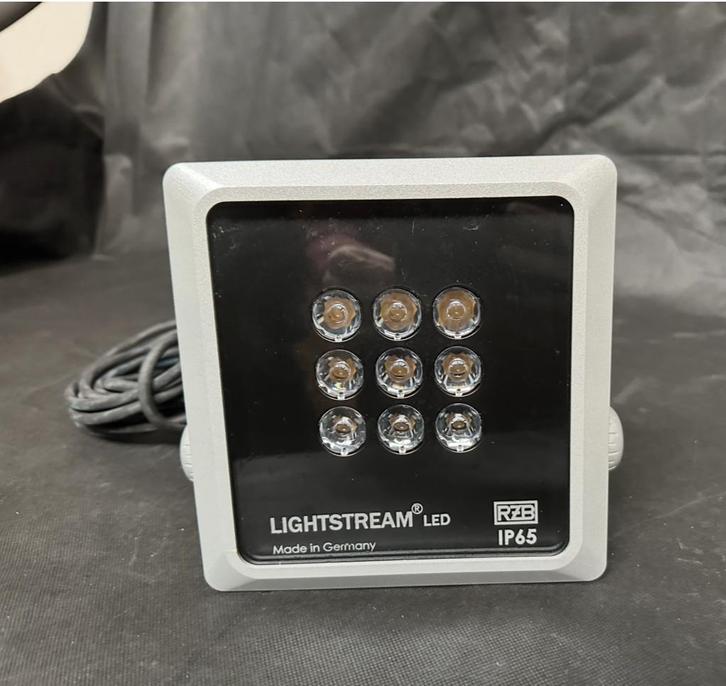RZB Lightstream LED schijnwerpers – Made in Germany, Huis en Inrichting, Lampen | Hanglampen, Zo goed als nieuw, Stof, Ophalen of Verzenden