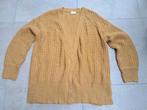 Merk Vila: oker gele lange cardigan mt Large, Maat 42/44 (L), Ophalen of Verzenden, Zo goed als nieuw, Geel