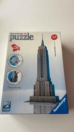 3D puzzel Ravensburger Empire State Building, Ophalen of Verzenden, Zo goed als nieuw