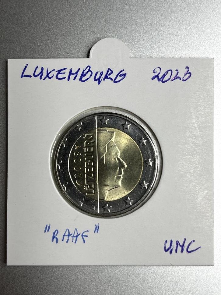 2 euros Luxembourg 2023 « corbeau » UNC, Timbres & Monnaies, Monnaies | Europe | Monnaies euro, Monnaie en vrac, 2 euros, Luxembourg