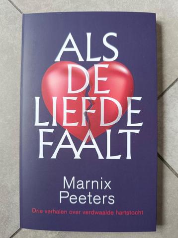 Marnix Peeters - Als de liefde faalt disponible aux enchères