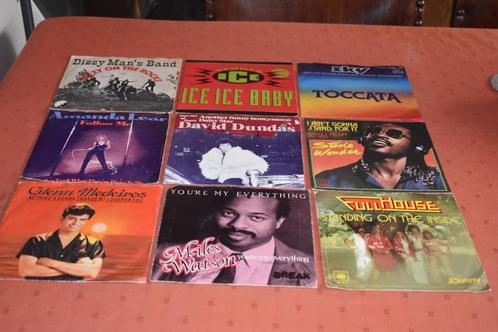 45t's, waar ontdekt je nog meer 45t's diverse genres ?, Cd's en Dvd's, Vinyl | Hiphop en Rap, Zo goed als nieuw, Voor 1985, Overige formaten