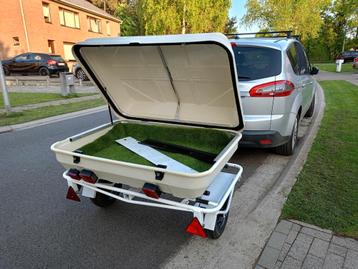 Fourgon à bagages Erka, état neuf, Autos : Divers, Remorques, Enlèvement, Comme neuf