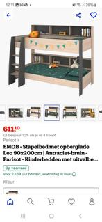 Stapelbed Emob Leo, Huis en Inrichting, Slaapkamer | Bedden, Ophalen, Zo goed als nieuw