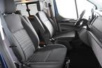 Ford Transit Custom 2.0 TD *1ste Eigenaar*5-Zits*Automaat*, Auto's, Ford, Euro 5, Stof, 1995 cc, Zwart
