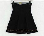 Zara Knit - Zwarte rok maat M NIEUW met goudkleurige ketting, Ophalen of Verzenden, Nieuw, Maat 38/40 (M), Zwart