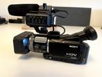 Video Camera Recorder, Audio, Tv en Foto, Videocamera's Digitaal, Camera, Externe microfoon, Sony, Zo goed als nieuw