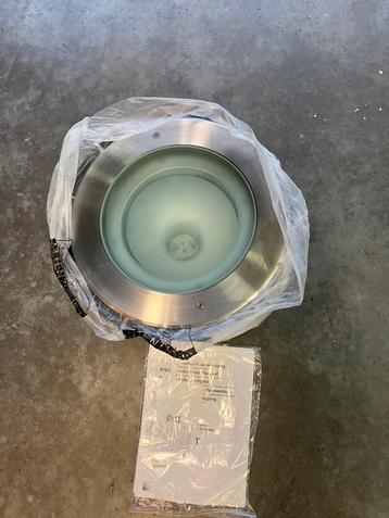 Nieuwe Grote Inox Grondspot, Enlèvement, Neuf