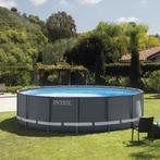 Intex XTR zwembad - 488x122cm (rond), Jardin & Terrasse, Piscines, 120 cm ou plus, Rond, Enlèvement, Utilisé