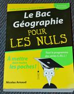 „The Geography Back for Dummies”, Boeken, Schoolboeken, Ophalen, ASO, Nicolas Arnaud, Aardrijkskunde