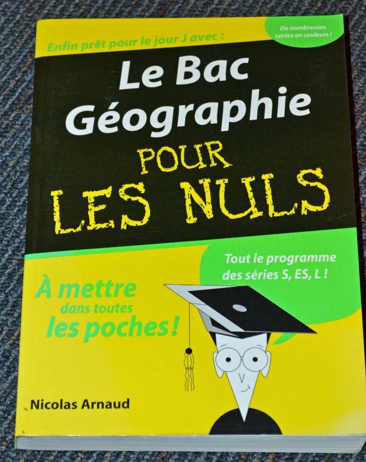 „The Geography Back for Dummies”, Boeken, Schoolboeken, Zo goed als nieuw, Aardrijkskunde, ASO, Ophalen