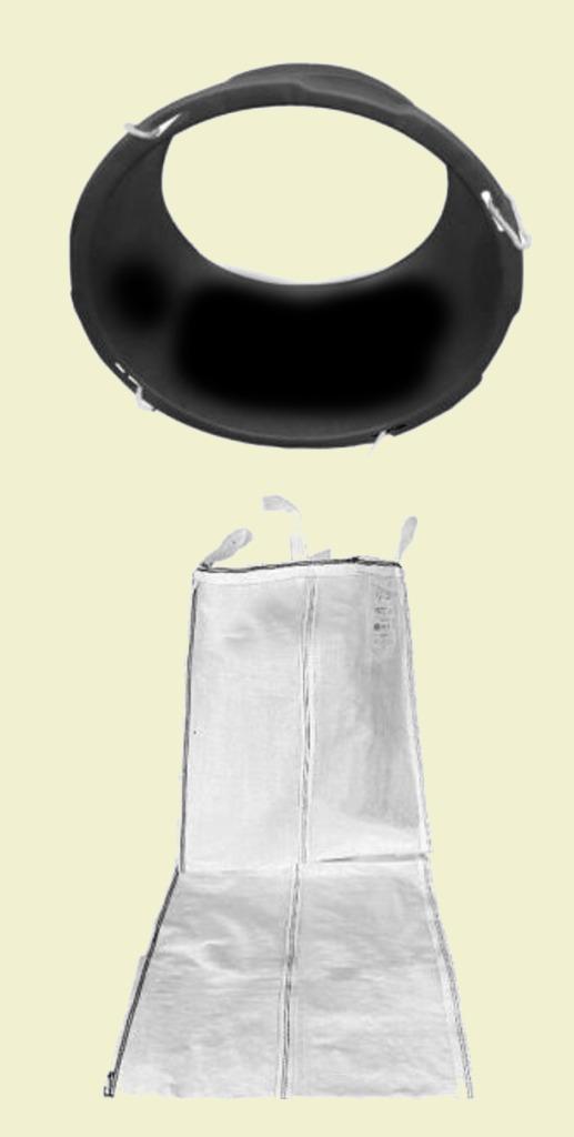 Stortslurf met vultrechter, dé oplossing voor renovatiewerk, Doe-het-zelf en Bouw, Containers, Ophalen of Verzenden