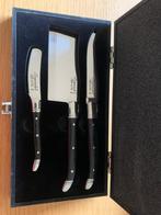 Kaasset Laguiole, Huis en Inrichting, Keuken | Bestek, Verzenden, Zo goed als nieuw, Inox of Chroom, Vaatwasserbestendig