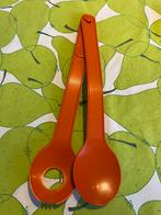 TUPPERWARE ORANGE saladecouverts, Zo goed als nieuw, Oranje
