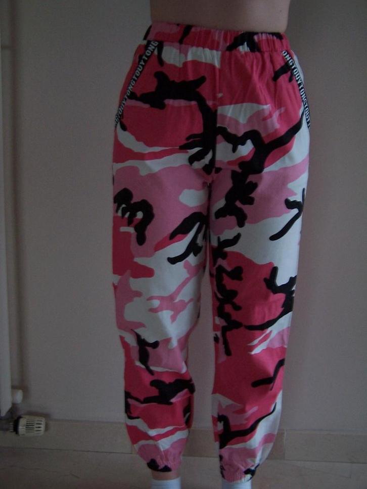 Broek, Kleding | Dames, Broeken en Pantalons, Zo goed als nieuw, Maat 36 (S), Overige kleuren, Lang, Ophalen of Verzenden