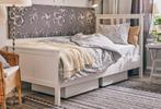 Bed Hemnes IKEA 90 x 200 cm wit, Comme neuf, 90 cm, Bois, Landelijk