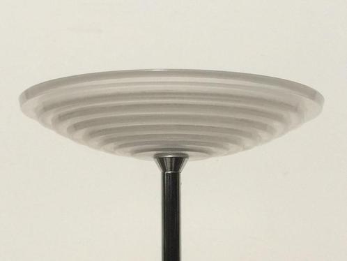 Lampadaire Fontana Arte # Memphis Vintage 80s # Staanlamp, Maison & Meubles, Lampes | Lampadaires, Comme neuf, Verre, Métal, Enlèvement ou Envoi