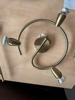 2 stuks spot met 3 lichtpunten, Ophalen, Zo goed als nieuw, Metaal of Aluminium, Plafondspot of Wandspot