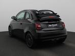 Fiat 500e C La Prima 42 kWh, Auto's, 4 zetels, Parkeersensor, Cabriolet, Zwart