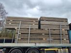 Echte steigerhout planken en gedoubleerde grote stock, Doe-het-zelf en Bouw, Hout en Planken, Plank, Steigerhout, Zo goed als nieuw