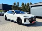 Bmw 740d L xDrive M-Pack 22inch Full optie 21.000km, Auto's, BMW, Automaat, Blauw, 7 Reeks, Leder
