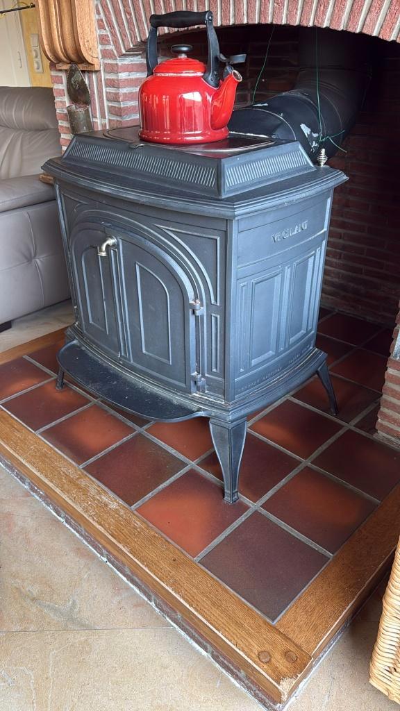 Houtkachel - Vermont Castings type Vigilant, Huis en Inrichting, Kachels, Gebruikt, Vrijstaand, Houtkachel, Hout, Ophalen