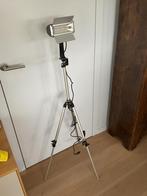 Statief met lamp, Audio, Tv en Foto, Ophalen, Gebruikt