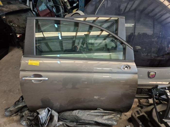 Portier 2Deurs rechts van een Fiat 500 (695A), Auto-onderdelen, Carrosserie, Deur, Fiat, Gebruikt, 3 maanden garantie, Ophalen of Verzenden