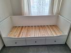 Lit Ikea Hemnes 2 x 90*200 blanc à vendre, Gebruikt, Wit, Ophalen