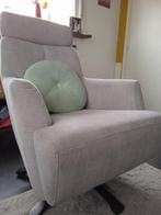 Ribfluwelen fauteuil van Xooon, Huis en Inrichting, Fauteuils, Modern, Gebruikt, Stof, 75 tot 100 cm