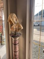 Prachtige grote Jeanne D’arc marmeren beeld, Huis en Inrichting, Woonaccessoires | Zuilen en Pilaren, Ophalen, Zo goed als nieuw