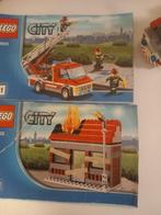lego city incendie, Ophalen, Zo goed als nieuw, Complete set, Lego