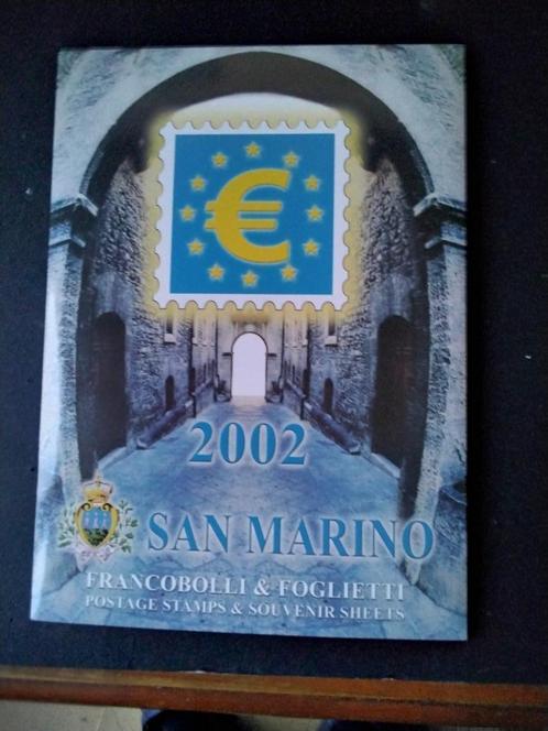 TIMBRES DE SAN-MARINO  ANNEE 2002, Postzegels en Munten, Postzegels | Thematische zegels, Ophalen of Verzenden