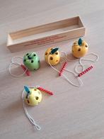 Montessori speelgoed Rijg fruit- worm, Kinderen en Baby's, Speelgoed | Educatief en Creatief, Ophalen of Verzenden, Gebruikt, Puzzelen