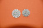 POLEN : 2 Koper Nikkel munten 1949, Postzegels en Munten, Verzenden, Polen, Setje