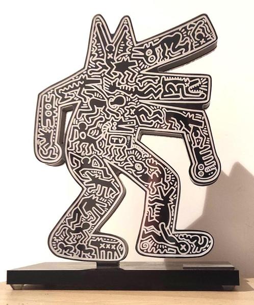 Le chien qui aboie de Keith Haring, Antiquités & Art, Art | Objets design, Enlèvement ou Envoi