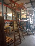 2 Houten ladders, Doe-het-zelf en Bouw, Ophalen, Gebruikt
