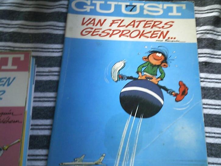 Guust flater strips, Boeken, Stripverhalen, Gelezen, Meerdere stripboeken, Ophalen of Verzenden