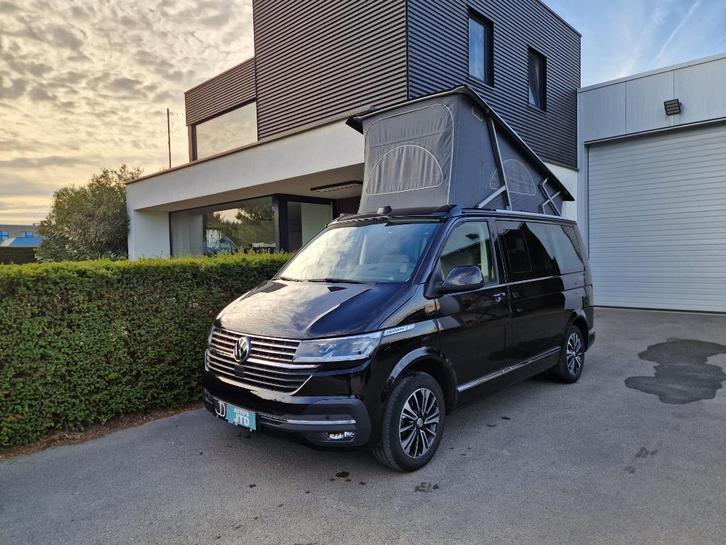 Vw T6.1 California Ocean 150Pk DSG Automaat - luifel - ACC, Caravans en Kamperen, Mobilhomes, Bedrijf, tot en met 4, Buscamper of Camperbus